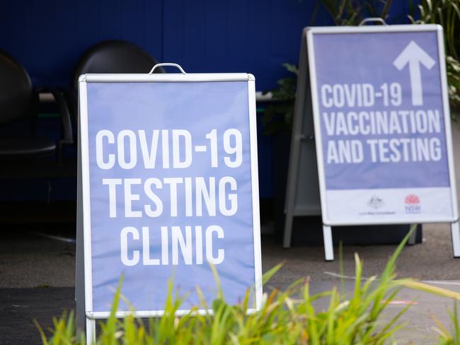 Royal North Shore Hospital Covid-19 testing clinic has closed until further notice. Australia. Picture: NCA NewsWire / Gaye Gerard