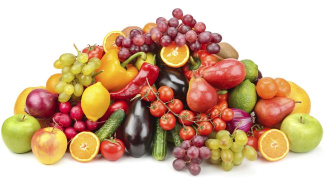 Getting your proper quota of fruit and vegies every day is fully approved on the anti-arthritis diet. Picture: iStock