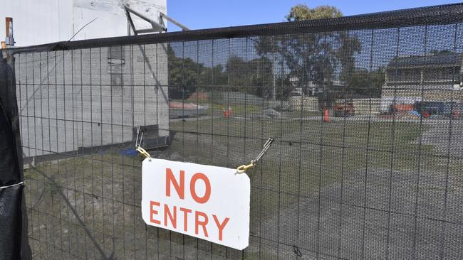 The site of the proposed Iluka Surf &amp; Yoga Resort that was approved in 2018 and was originally scheduled for completion in 2020. Picture: Adam Hourigan