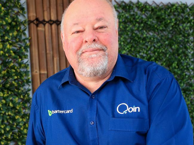 Bartercard owner Tony Wiese as he prepares to launch a cryptocurrency coin in April. Pic Tim Marsden