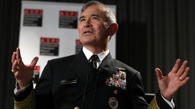 Admiral Harry Harris has been appointed as US ambassador to Australia. Picture: Lyndon Mechielsen / The Australian