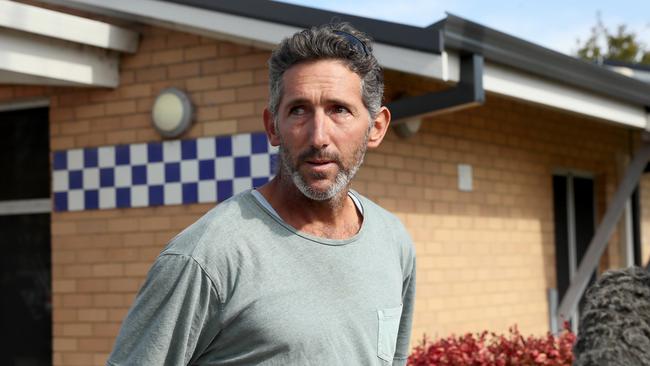 Even the father of the four children, Aaron Cockman, struggled to find something bad to say about his former father-in-law. Picture: Colin Murty