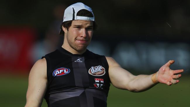 Nathan Freeman, who is yet to play an AFL game, has suffered another injury. Picture: Getty Images