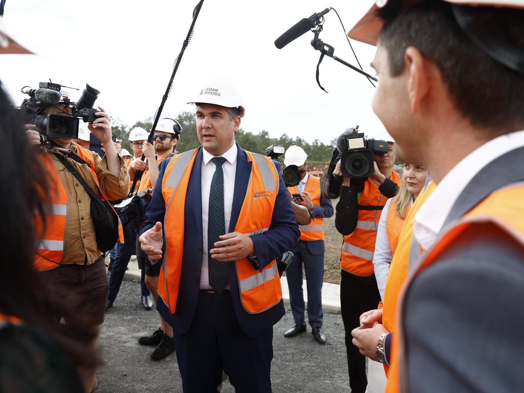 Michael Sukkar says a generational housing crisis has developed over the course of three years. Picture: Richard Dobson / NewsWire