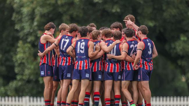 Wilston Grange players muster earlier in the season. Photos by Stephen Archer