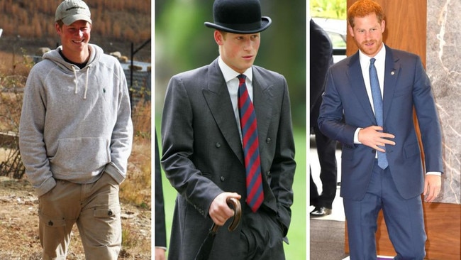 Telling pictures prove that the Duke of Sussex has quietly been undergoing a massive transformation in recent years.