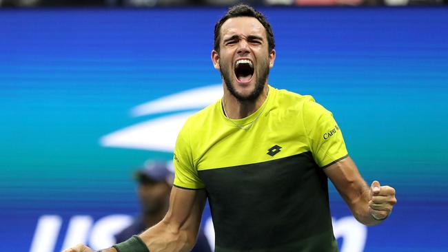 Can Matteo Berrettini make the leap to grand slam champion this year? Picture: AFP