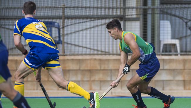 Joel Rintala of Brisbane against Townsville. Picture: Kevin Farmer