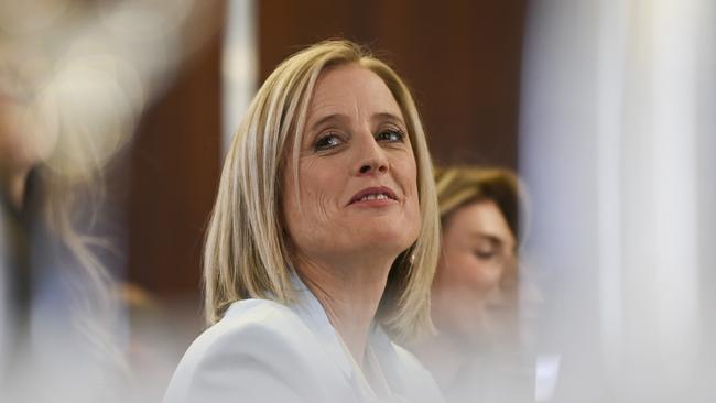 Finance Minister Katy Gallagher has said paying super on government paid parental leave is ‘an investment in women’s economic security and in the broader economy’. Picture: NCA NewsWire / Martin Ollman