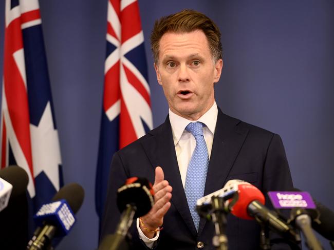 SYDNEY, AUSTRALIA - NewsWire Photos, April 13, 2023: Chris Minns, NSW Premier holds a press conference today to discuss inherited issues with the Sydney Metro program.Picture: NCA NewsWire / Jeremy Piper