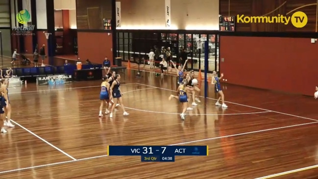 Replay: Victoria v ACT (19/U) - U17 and U19 National Netball Championships Day 1