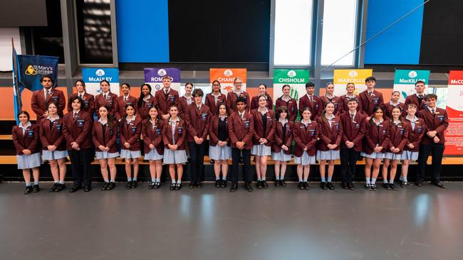 Marymede Catholic College Student Leadership Team for 2025.