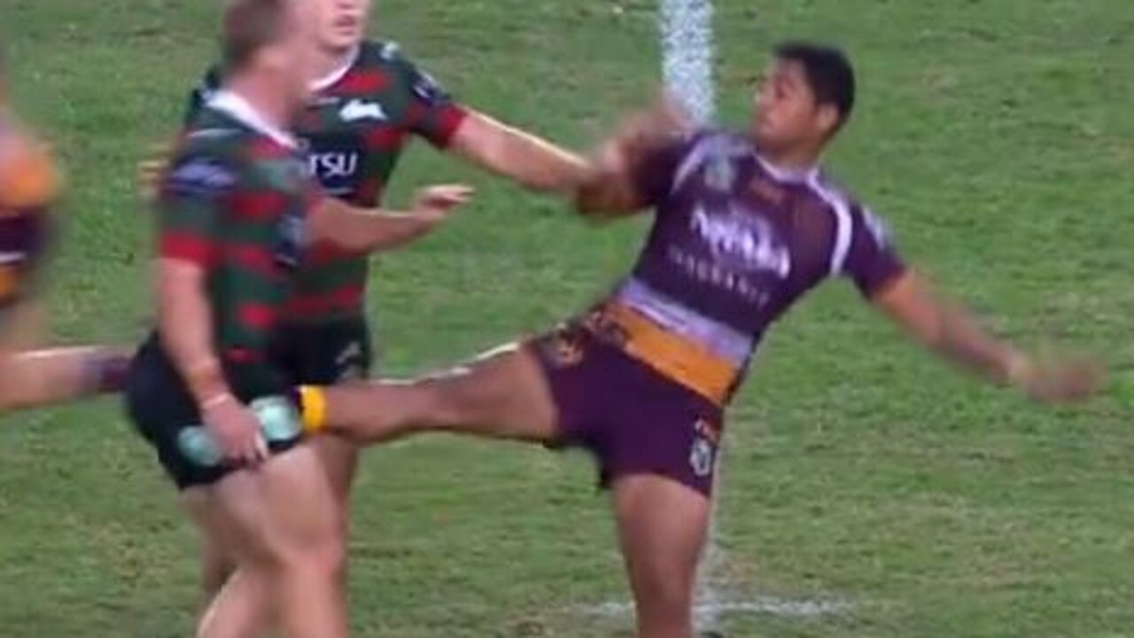 Did Anthony Milford kick Jason Clark in the groin?