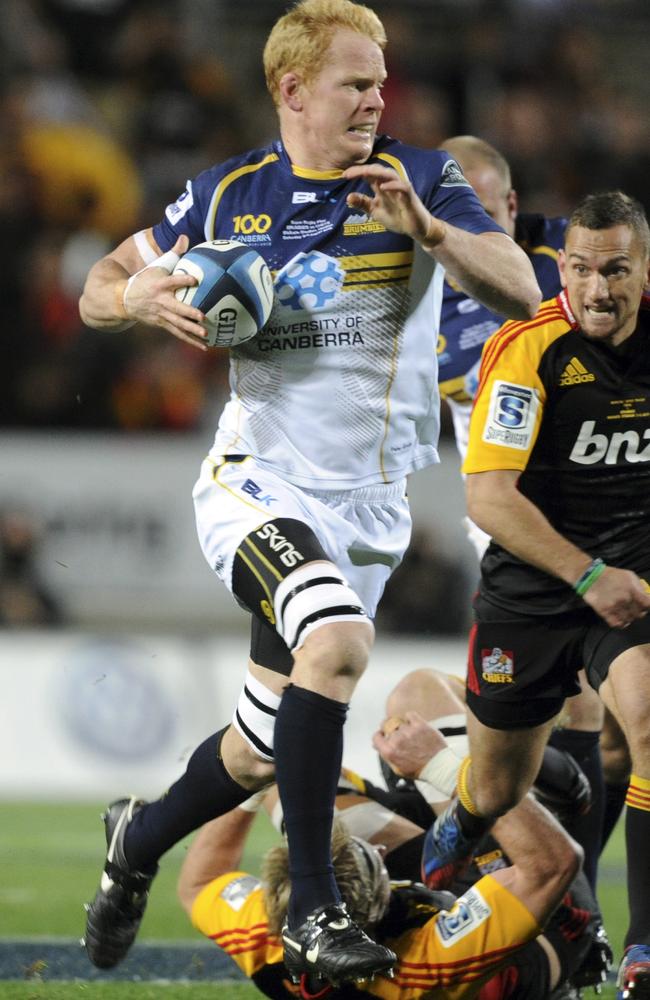 Former Brumby Peter Kimlin now plays for Grenoble.