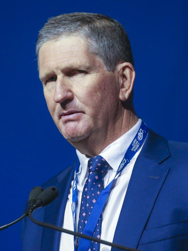 LNP president Lawrence Springborg. Picture: NewsWire / Glenn Campbell