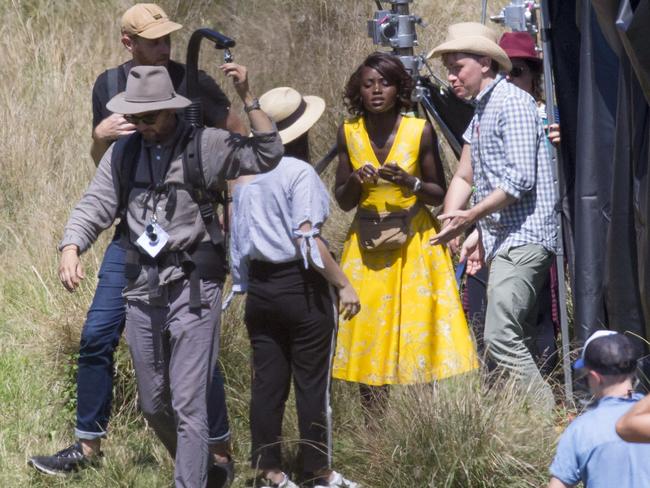 Nyongo’o talking to the crew during the breaks. Picture: DIIMEX.COM