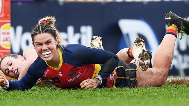 Anne Hatchard of the Crows. Photo by Mark Brake/Getty Images