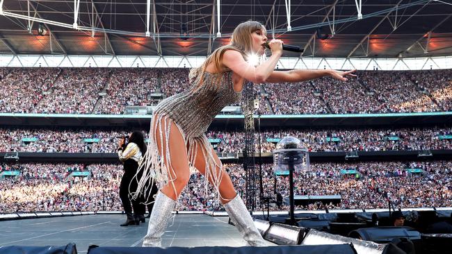 Swift at Wembley Stadium oin June in London.