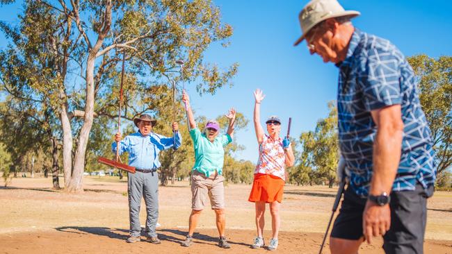 Golfers from across the country competed at the Outback Queensland Masters in St George on June 17 and 18, 2023. Picture: Supplied.