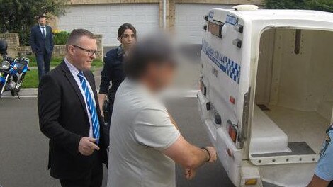 Kennedy was arrested in Panania. Picture: NSW Police.