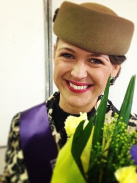 Monto Miss Showgirl Donna Baker represented the Burnett at the 2014 Ekka. Photo Contributed