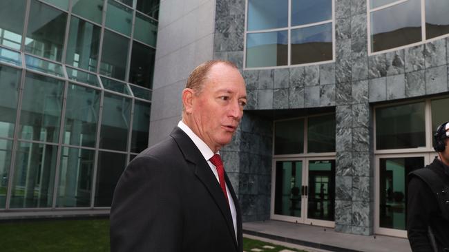 Fraser Anning during at Parliament House in Canberra. Picture: Gary Ramage