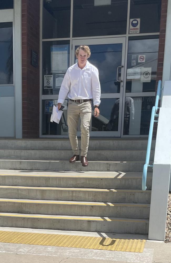 Mackay tradie Harrison Neale Bryan pleads guilty to drunken outburst at Airlie Beach. Picture: Estelle Sanchez