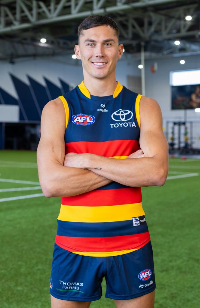 New Adelaide Crows player Isaac Cumming. Picture Adelaide Football Club