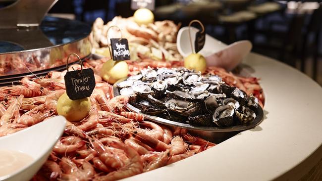 Seafood at Citrique buffet, Marriott Hotel Surfers Paradise.