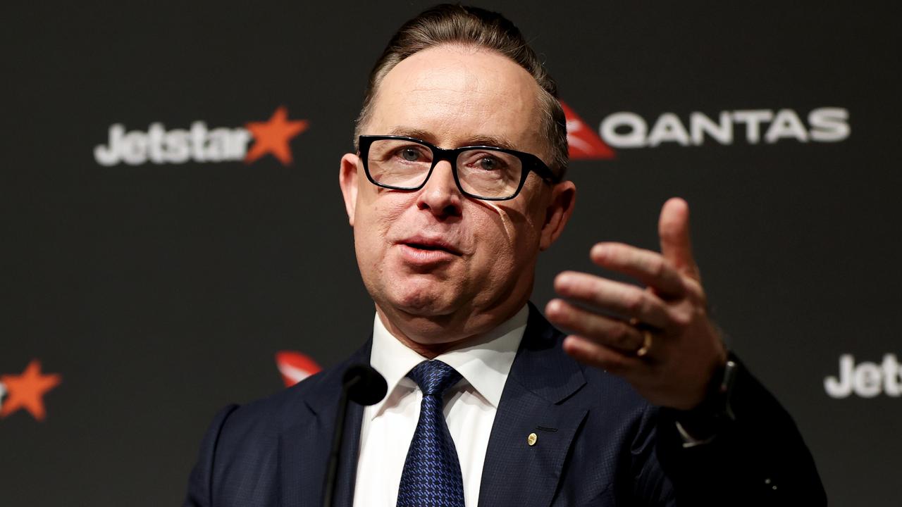 Former Qantas chief executive officer Alan Joyce. Picture: Brendon Thorne/Bloomberg via Getty Images