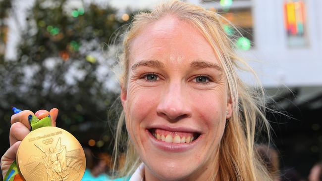 Gina Rinehart fell in love with rowing after witnessing Kim Crow’s 2016 gold medal win.