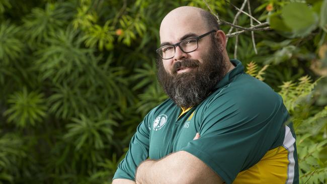 Australian weightlifter Damon Kelly is aiming to win his fourth Games medal