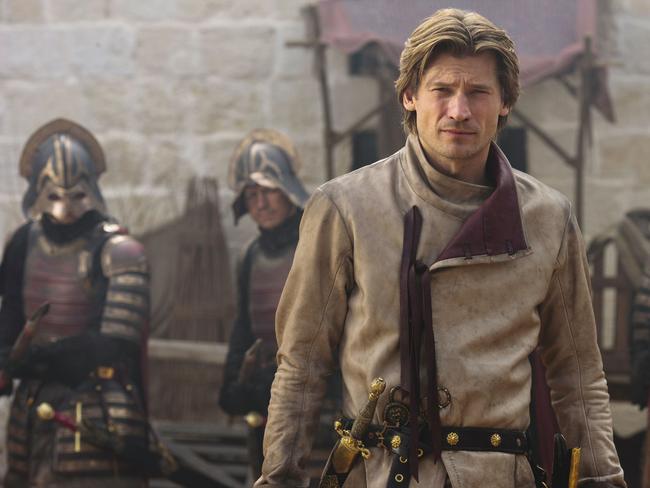 Nikolai Coster-Waldau as Jamie Lannister in Game of Thrones.