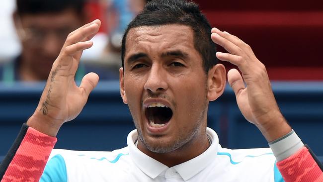 Nick Kyrgios found himself in a Twitter war with a pair of AFL stars