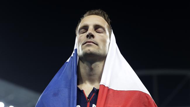 France's Renaud Lavillenie says he was booed during the final.