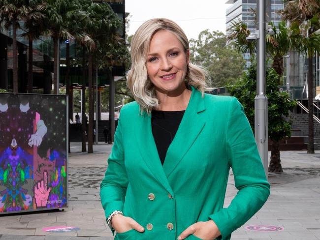 News Local Parramatta AdvertiserAmanda Rose, founder of Small Business Women Australia, poses for a photo at Parramatta Square on Thursday, 28 January 2021.Picture / Monique Harmer