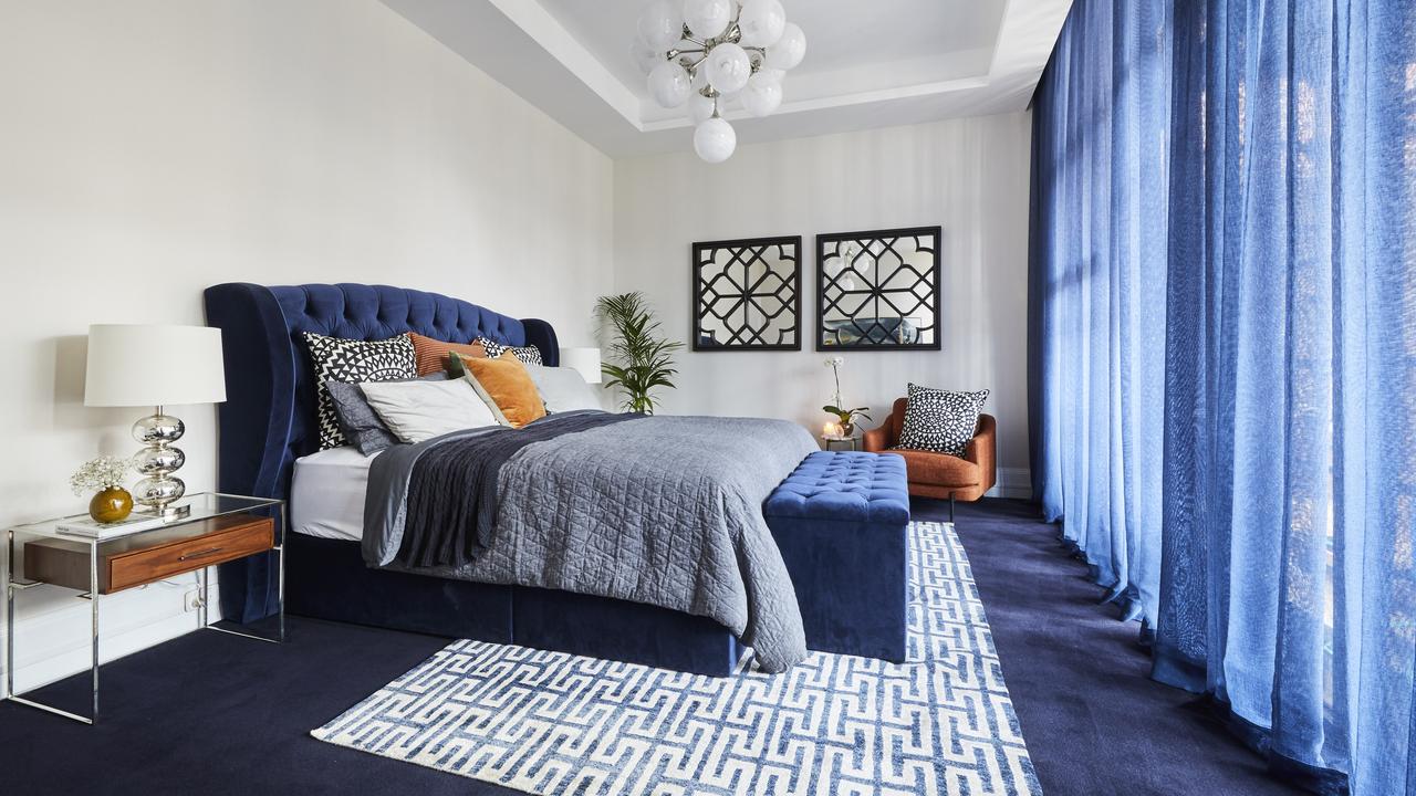 If there’s one colour the Bondi boys know how to do well, it’s definitely blue. Picture: The Block