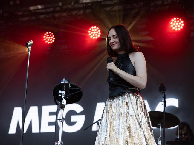 MEG MAC playing at the Bass in the Grass 2025. Picture: Pema Tamang Pakhrin
