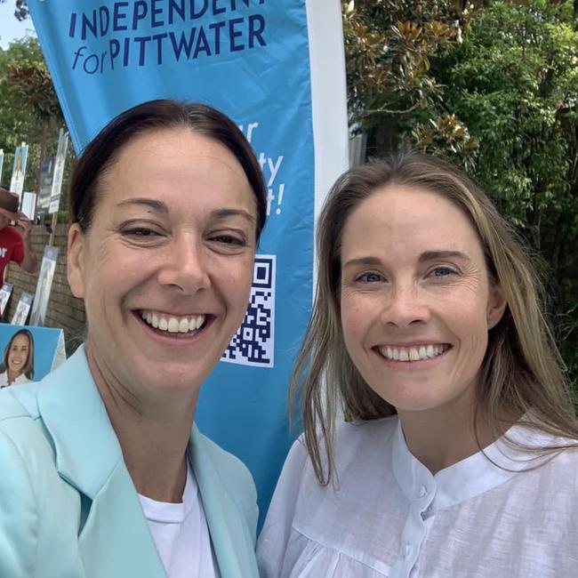 Sophie Scamps (left), the “teal” MP for Mackellar, wants to benefit from the momentum generated by independent Jacqui Scruby (right), who defeated the Liberal Party at the recent Pittwater state by-election. Picture: Supplied