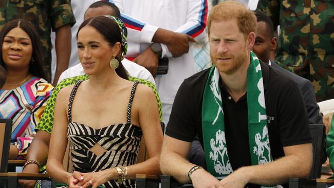 The ex-royal pair have apparently indicated this won’t be their only big overseas tour. Picture: Emmanuel Osodi/Anadolu via Getty Images