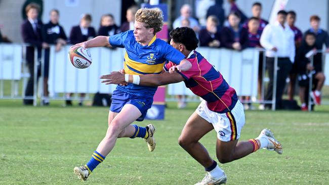 GPS First XV rugby between BSHS and Toowoomba Grammar. Saturday July 13, 2024. Picture, John Gass