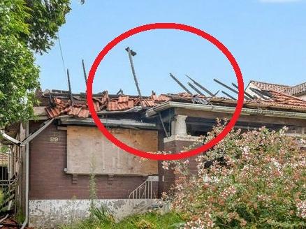 A Sydney home missing most of its roof has sold for nearly $3 million at auction.