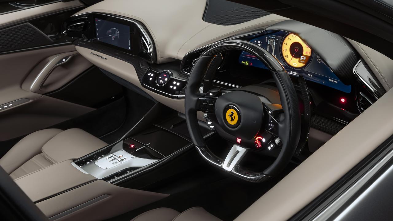 Ferrari’s infotainment controls can frustrate.