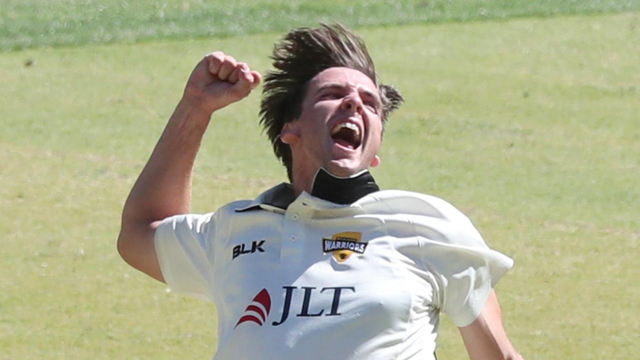 Jhye Richardson has taken five-wicket hauls in the past two Sheffield Shield matches.