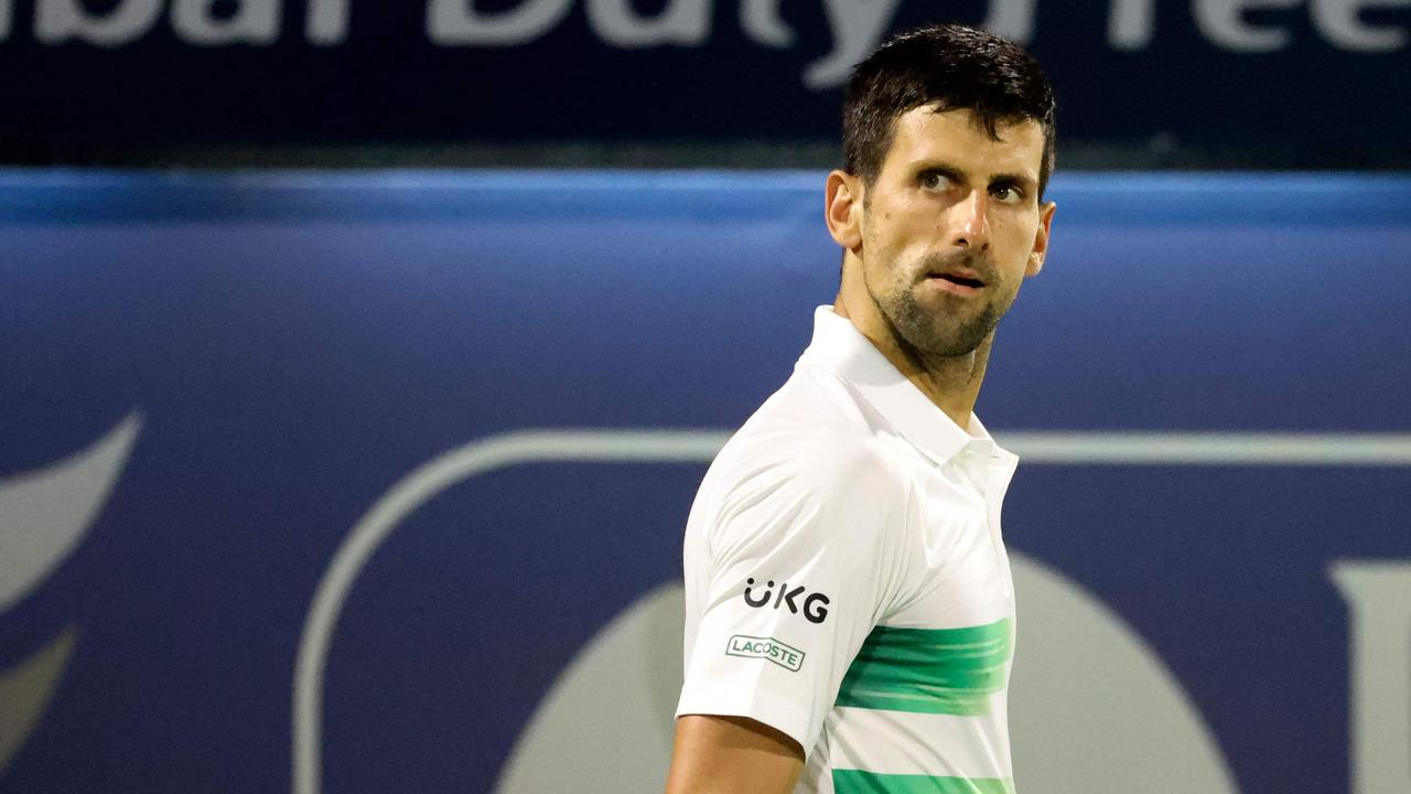 Le règne de 361 semaines de Djokovic au sommet du classement ATP est terminé.  (Photo de Karim SAHIB / AFP)