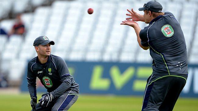 Michael Clarke and Shane Watson