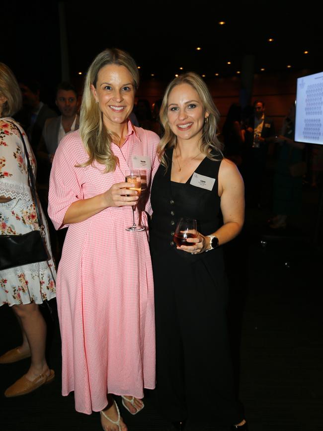 Narelle Simmons and Layla Stephens. Picture: David Clark