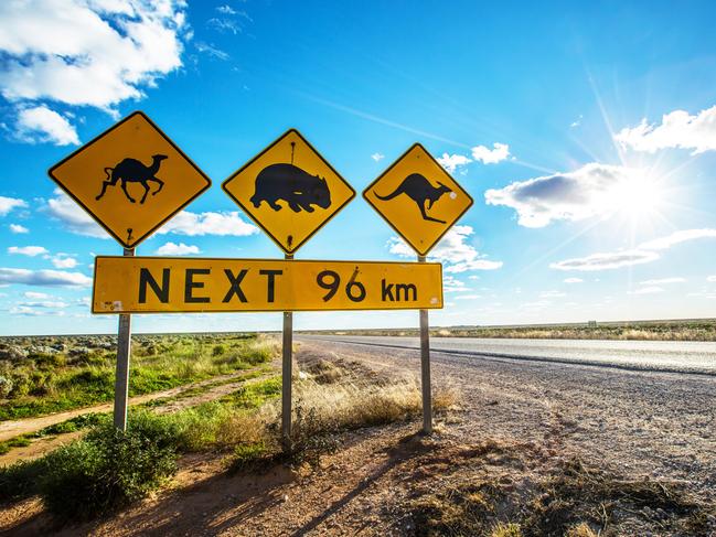 SUNDAY ESCAPE. SUNDAY ESCAPE. AUSSIE ROAD TRIPS WISHLIST. Nullarbor / Eyre Highway. Picture: Greg Snell