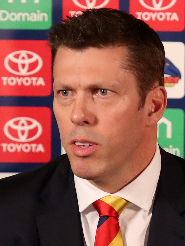 Adelaide Football Club CEO Andrew Fagan