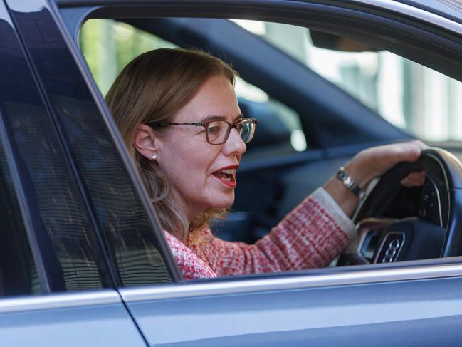 SYDNEY, AUSTRALIA – NewsWire Photos JUNE 25, 2023: PWC CEO Kristin Stubbins arrives at Parlaiment House today to appear at an inquiry. Picture: NCA NewsWire / David Swift